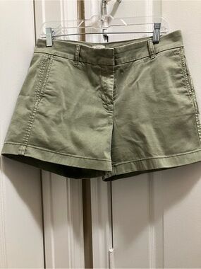 J Crew Women’s Olive Green Cotton Shorts
